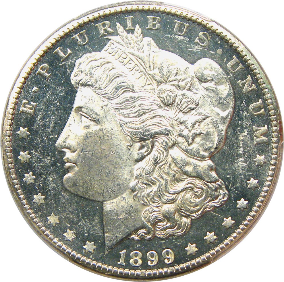 image for: 1899-O $1 PCGS/CAC MS63 DMPL