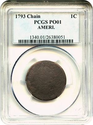 image for: 1793 Chain 1c PCGS Poor-01 (AMERI.)