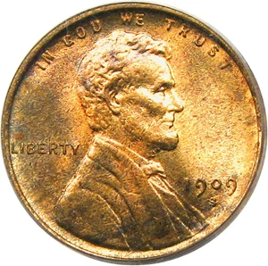image for: 1909-S/Horiz S Lincoln 1c PCGS/CAC MS64 RB