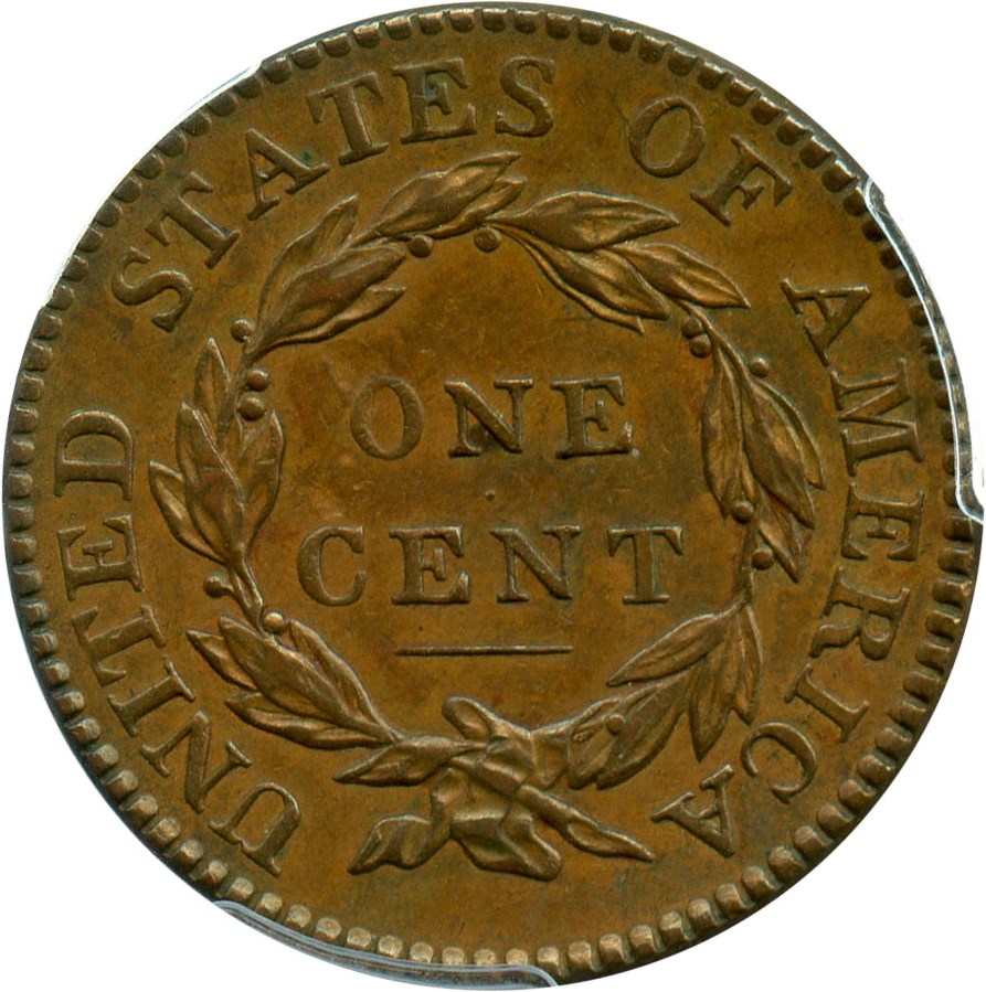 image for: 1819/8 1c PCGS/CAC AU55