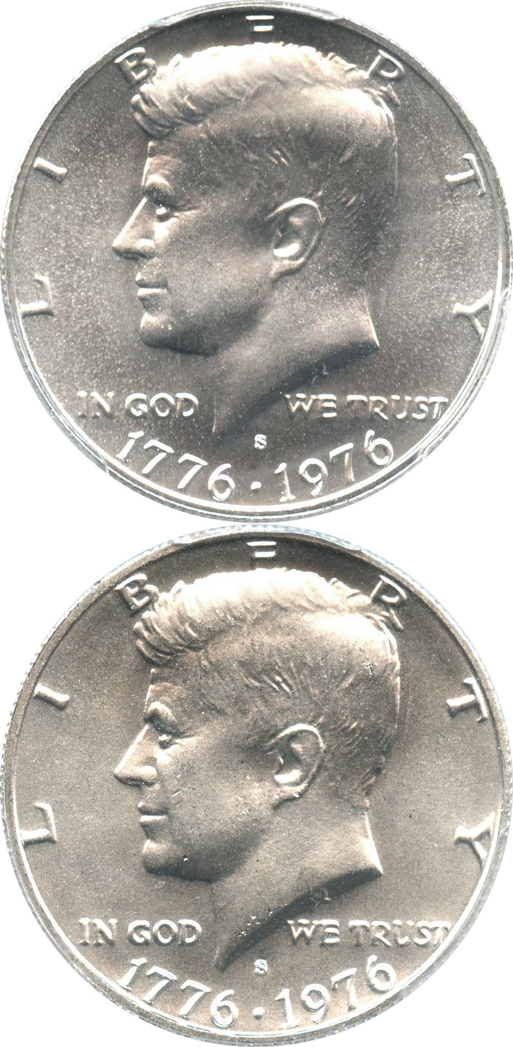 image for: Investor lot of (2) 1976-S 50c: Both PCGS MS67+ (Silver, 2 Coins Total) - No Reserve!