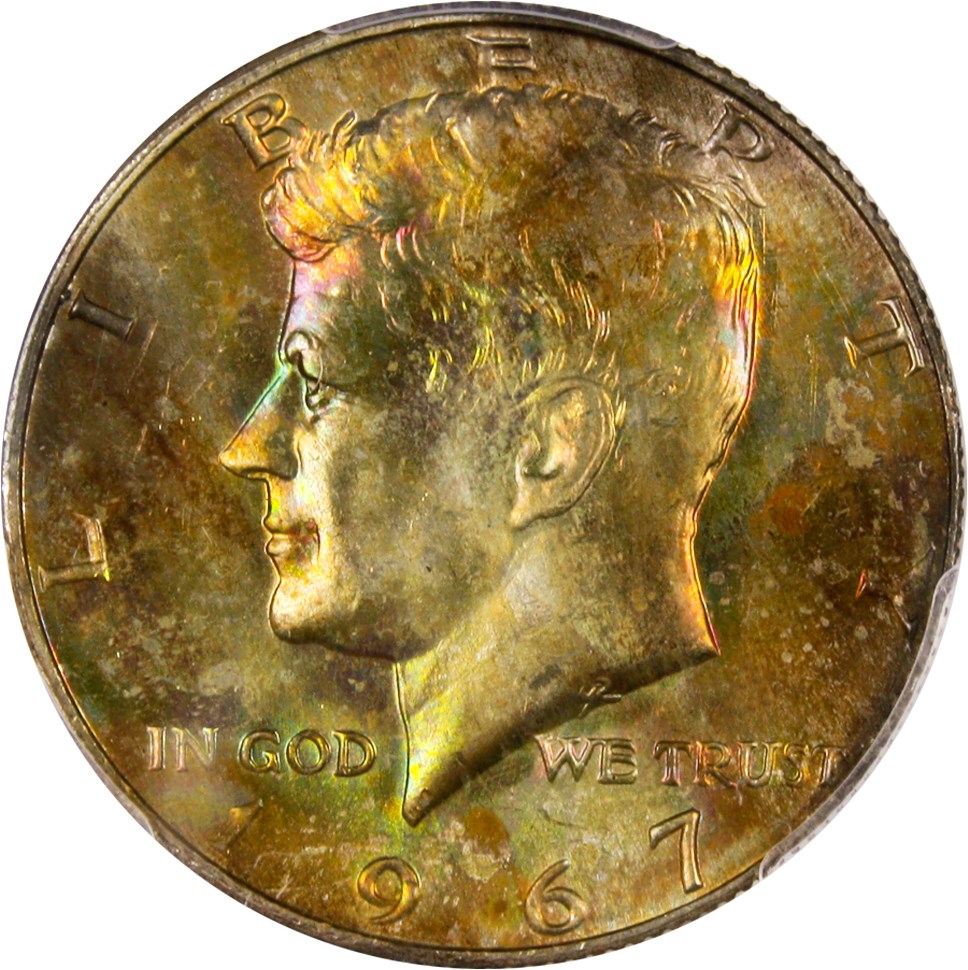 image for: 1967 50c PCGS MS66