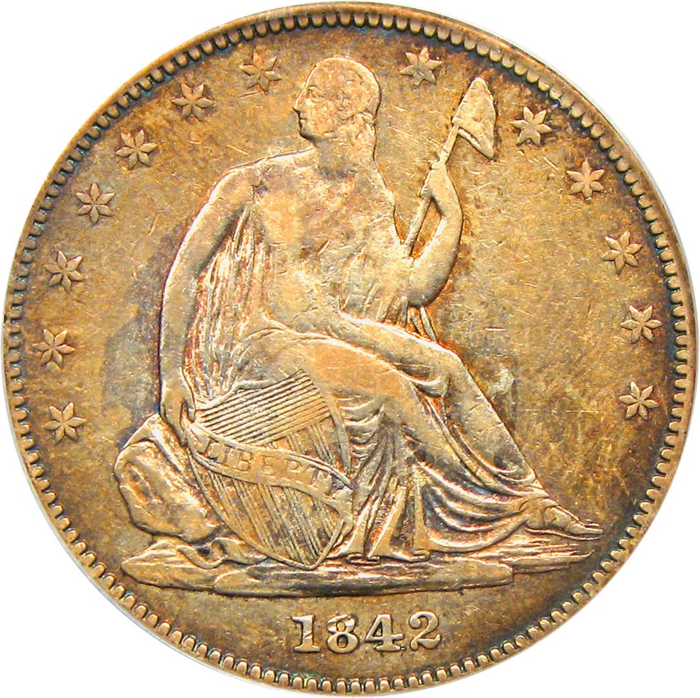 image for: 1842-O 50c PCGS VF20 (Reverse of 1839)