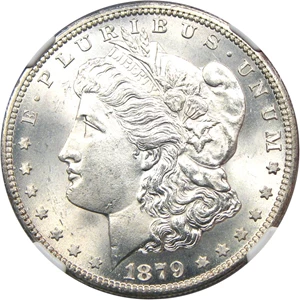 image for: 1879-CC $1 NGC MS65+