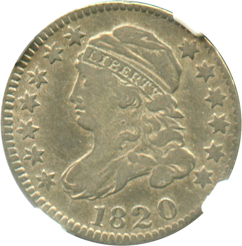 image for: 1820 10c NGC VF20 