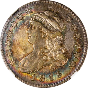 image for: 1815 25c NGC VF30 (B-1)