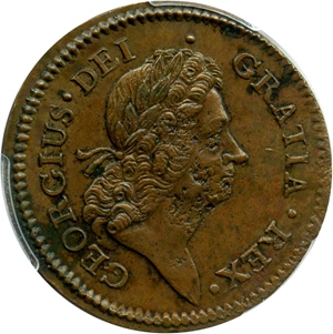 image for: 1723 Hibernia 1/2 P PCGS AU58