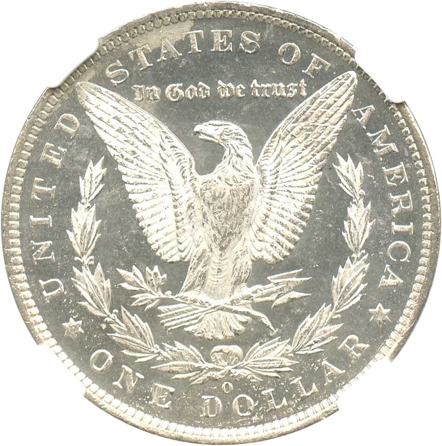 image for: 1887-O $1 NGC MS63 DMPL