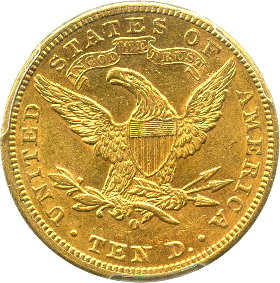 image for: 1899-O $10 PCGS MS61