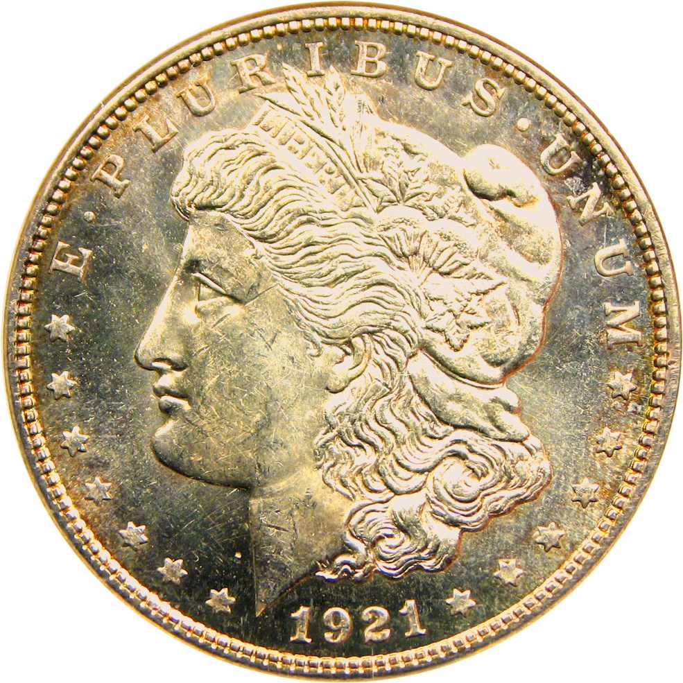 image for: 1921 Morgan $1 NGC MS63 DMPL
