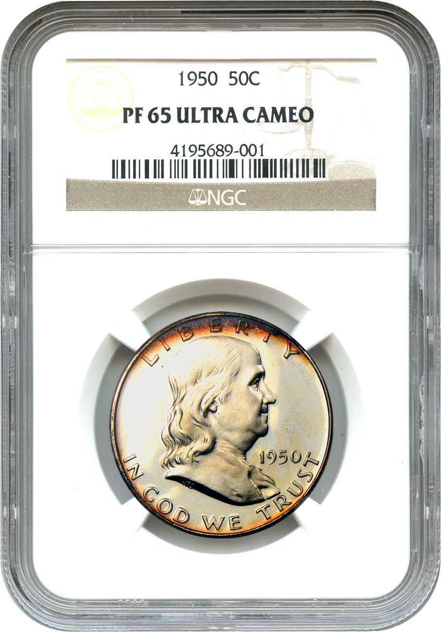 image for: 1950 50c NGC Proof 65 UCAM