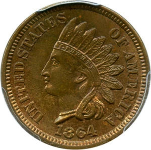 image for: 1864 1c PCGS/CAC MS65 BN (Bronze)