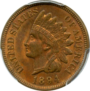 image for: 1894 1c PCGS MS63 RB