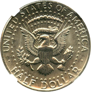 image for: 1977-D 50c NGC MS65 (Double Die Obverse, FS-101)