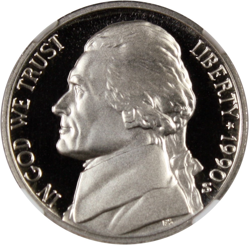 image for: 1990-S 5c NGC Proof 69 UCAM (DDO, VP-001)