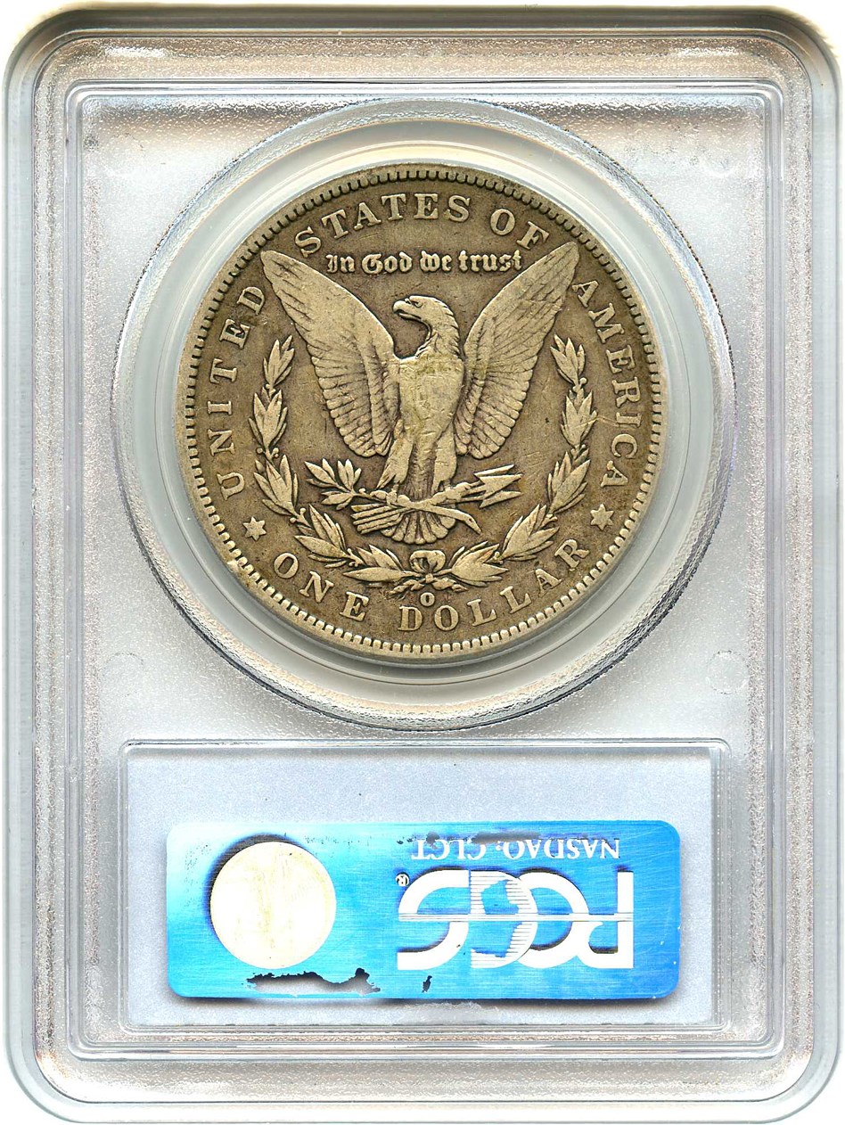 image for: 1900-O/CC $1 PCGS F12 (VAM-8, O/CC)