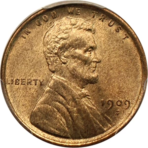 image for: 1909-S/Horiz S Lincoln 1c PCGS/CAC MS66 RB