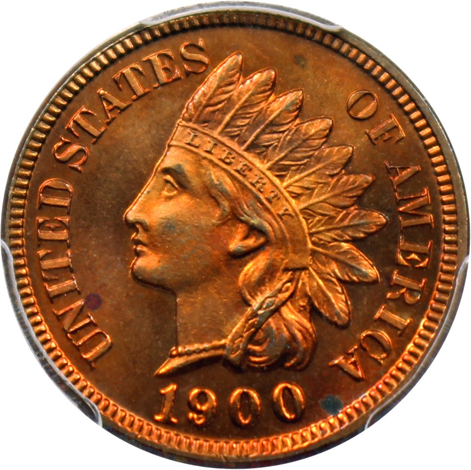 image for: 1900 1c PCGS Proof 65 RB