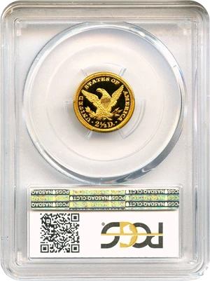 image for: 1907 $2 1/2 PCGS/CAC Proof 67 CAM