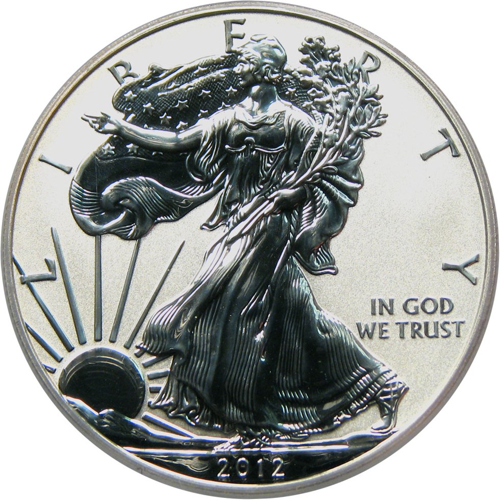 image for: 2012-S $1 Silver Eagle PCGS Reverse Proof 69 (75th Anniversary SF Mint Set) - No Reserve!