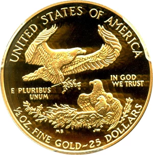 image for: 1997-W Gold Eagle $25 PCGS Proof 69 DCAM - No Reserve!