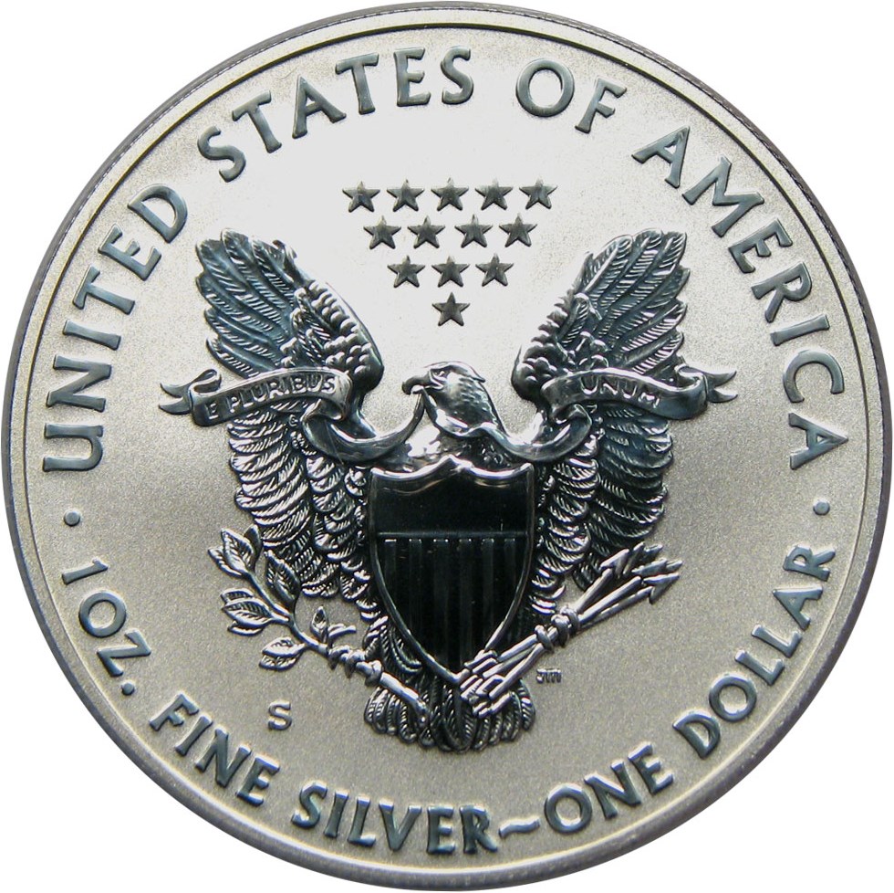 image for: 2012-S $1 Silver Eagle PCGS Reverse Proof 69 (75th Anniversary SF Mint Set) - No Reserve!