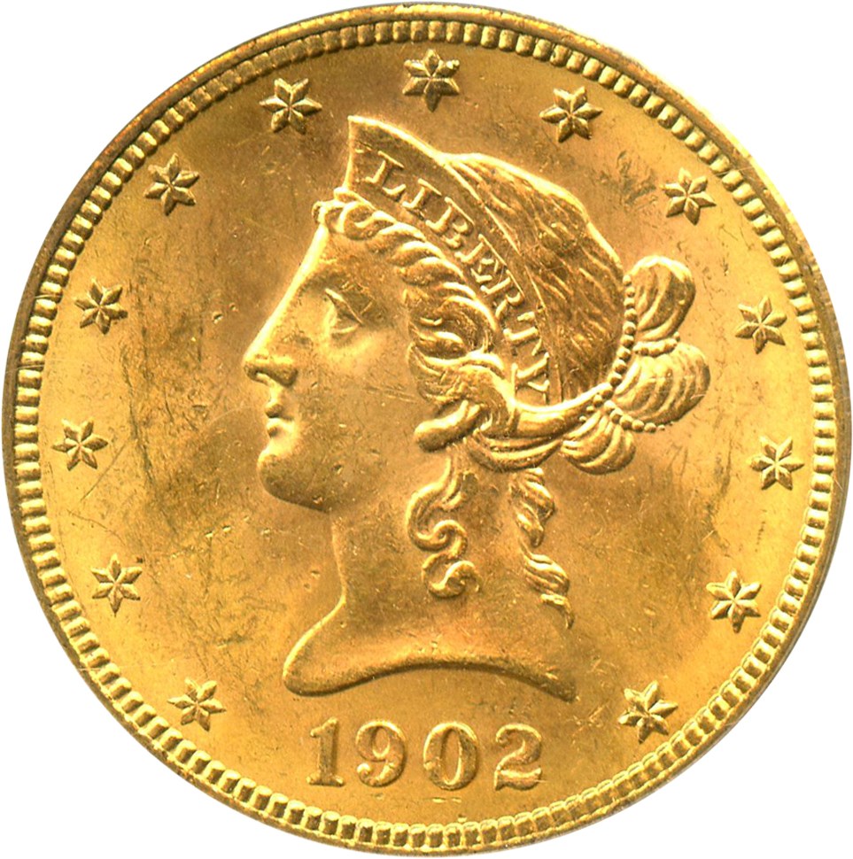 image for: 1902-S $10 PCGS/CAC MS63 - No Reserve!