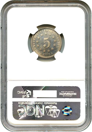 image for: 1879 5c NGC Proof 67