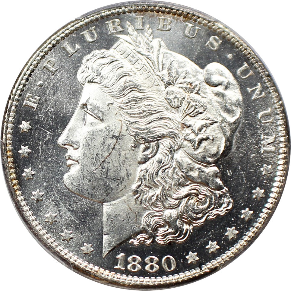 image for: 1880-O $1 PCGS MS63 PL