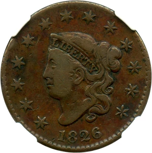 image for: 1826 1c NGC VF20 BN