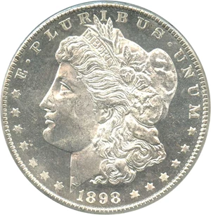 image for: 1898-O $1 PCGS MS64 DMPL (OGH)