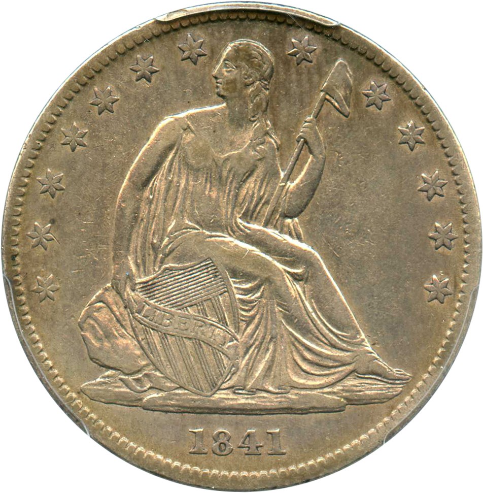 image for: 1841-O 50c PCGS VF35