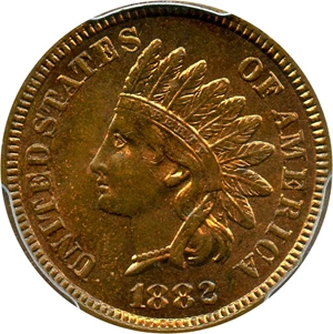 image for: 1882 1c PCGS MS64 RB