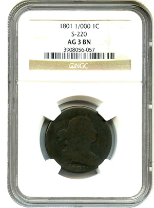 image for: 1801 1c NGC AG-03 BN (1/000, S-220)