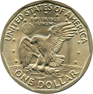 image for: 1979-D SBA $1 PCGS MS67