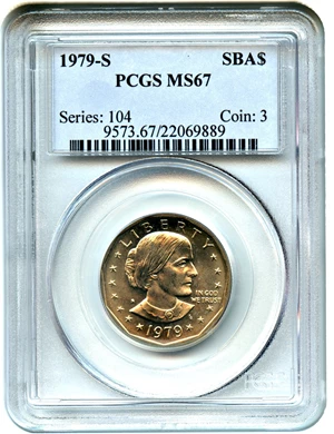 image for: 1979-S SBA $1 PCGS MS67