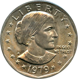 image for: 1979-D SBA $1 PCGS MS67