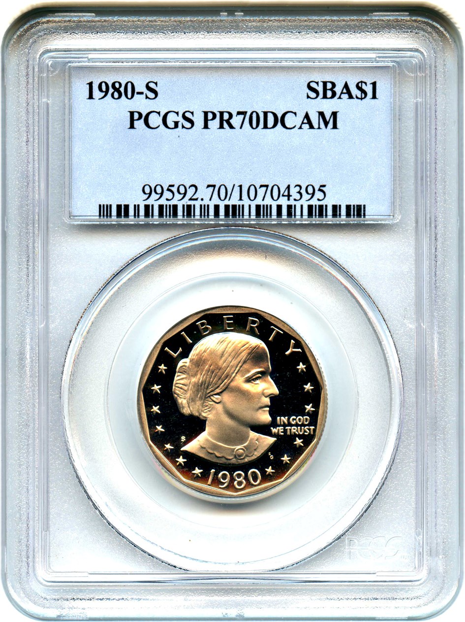 1980 Susan B. Anthony Dollar Proof Values & Prices | The Greysheet