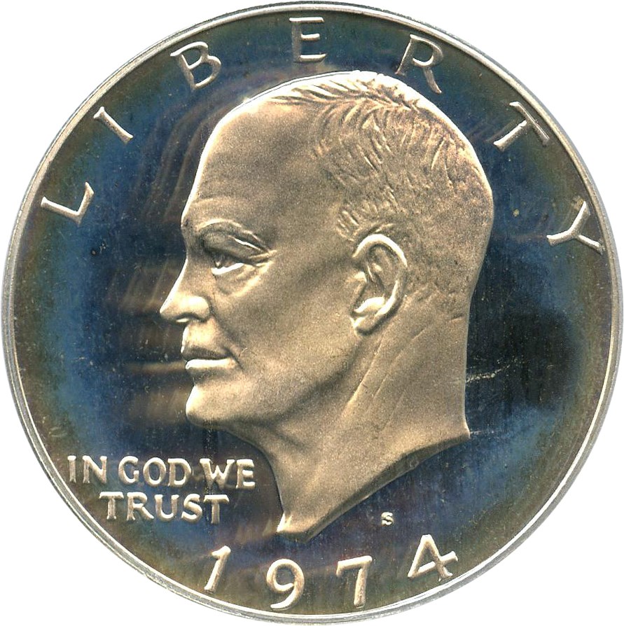 image for: 1974-S $1 PCGS Proof 68 DCAM (Silver) - No Reserve!