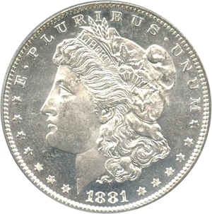 image for: 1881-O $1 PCGS MS63 PL