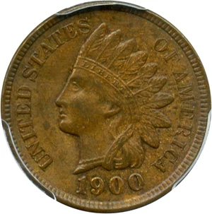 image for: 1900 1c PCGS MS64 BN