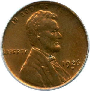 image for: 1926-D 1c PCGS/CAC MS64 RB