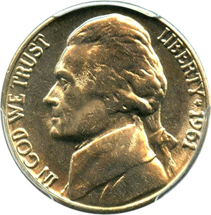 image for: 1961-D 5c PCGS MS65 - No Reserve!