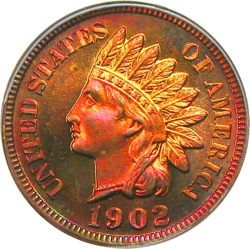 image for: 1902 1c PCGS/CAC Proof 65 RB