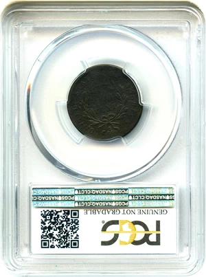 image for: 1797 1/2c PCGS Genuine VG Details (Damage, 1 Above 1)