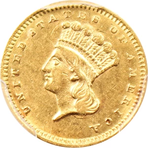 image for: 1860-S G$1 PCGS AU55