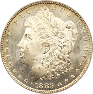 image for: 1883 $1 PCGS MS65 PL (OGH)