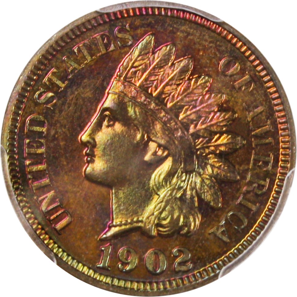 image for: 1902 1c PCGS/CAC Proof 65 RB