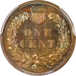 image for: 1887 1c PCGS/CAC Proof 65 BN