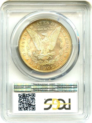 image for: 1885 $1 PCGS/CAC MS66+ (VAM-1A, Pitted Reverse)